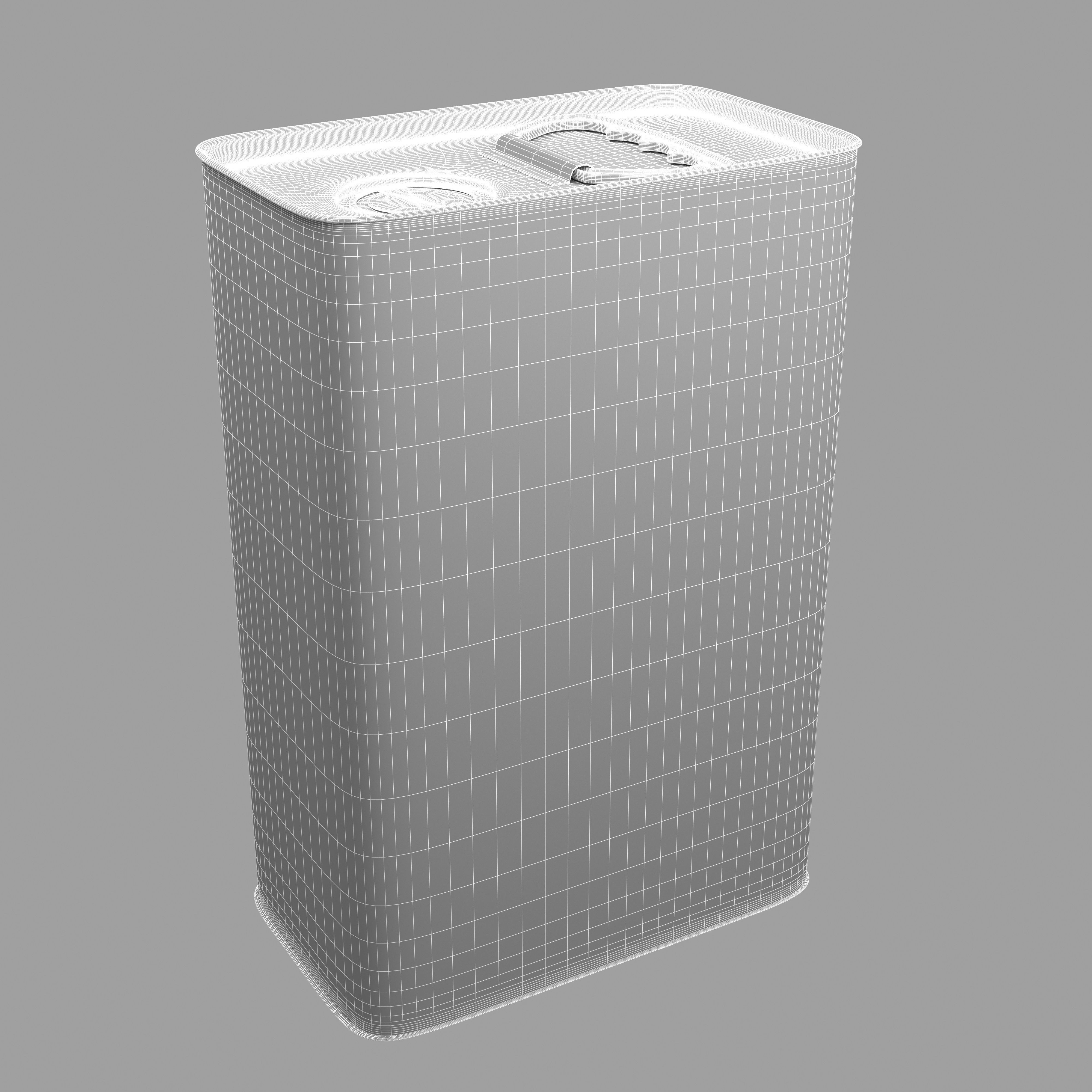 Motor oil canister 3D model_3