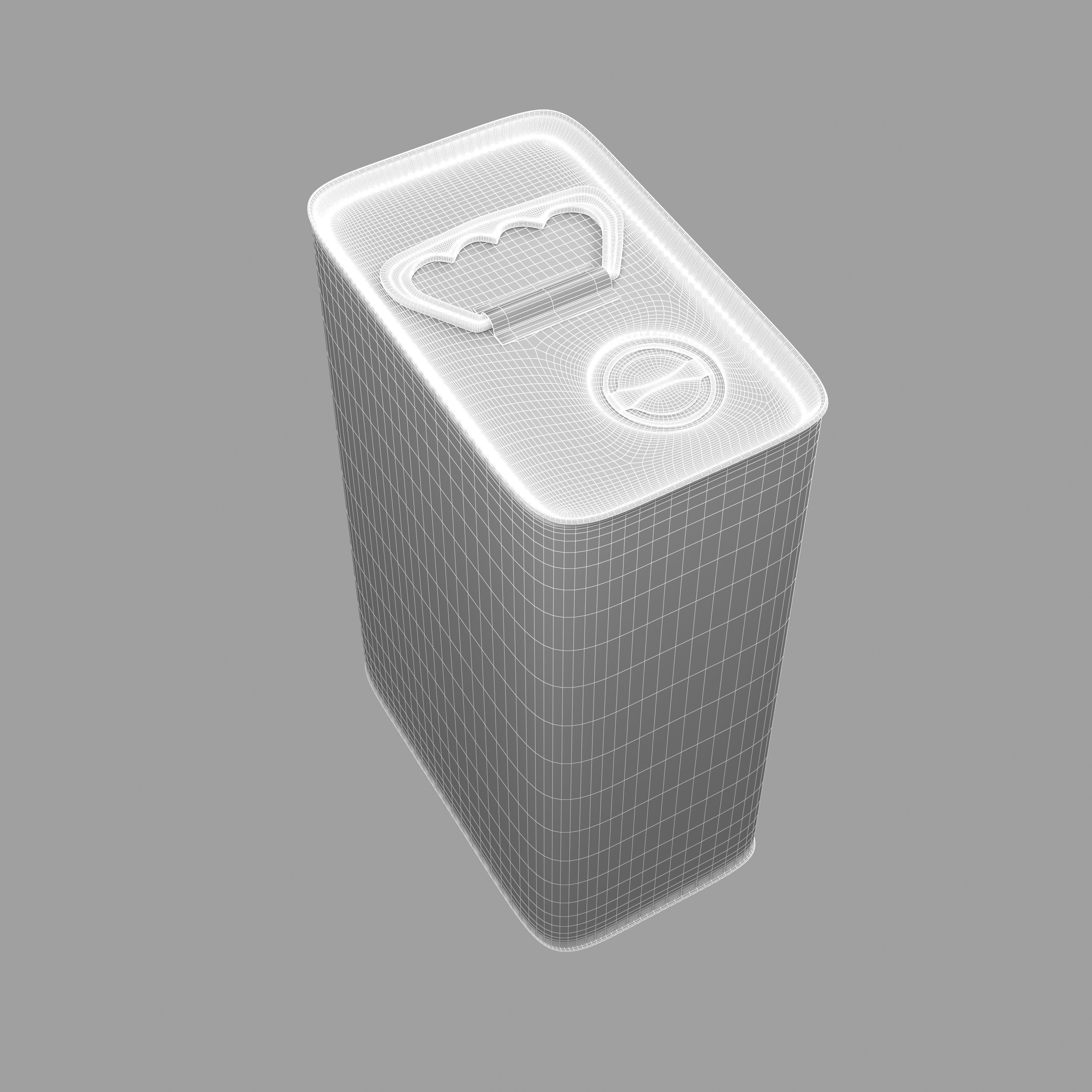 Motor oil canister 3D model_4