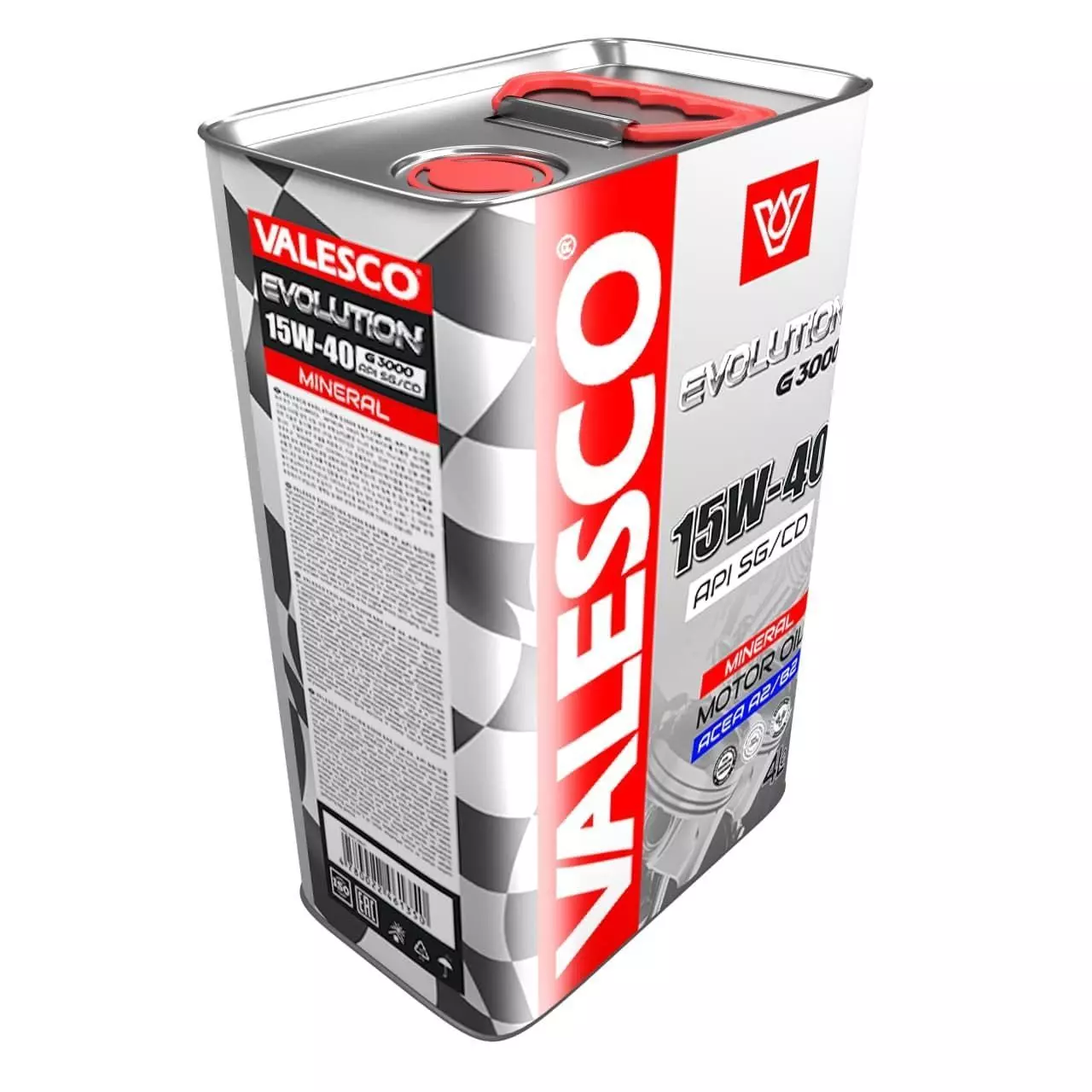 Motor oil canister 3D model_0