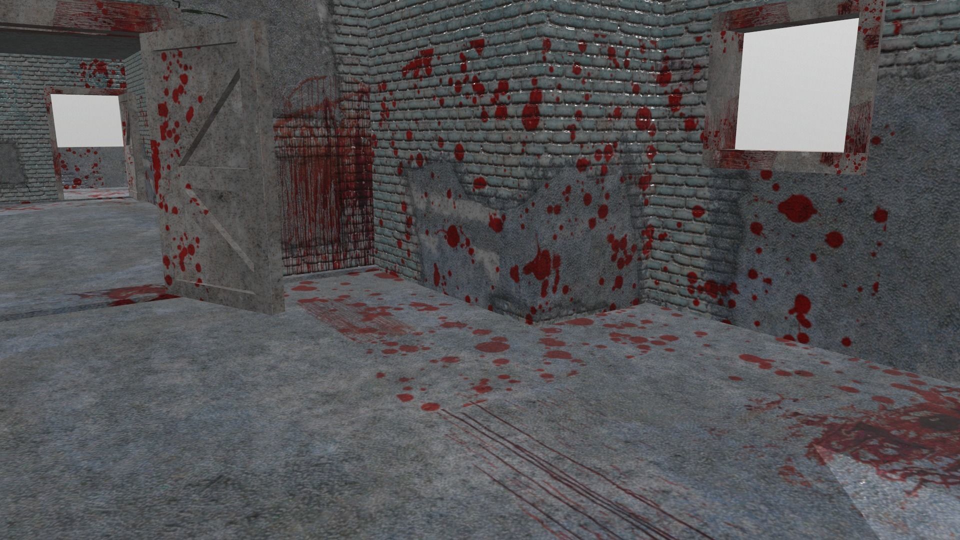 Building blood Low-poly 3D model_11