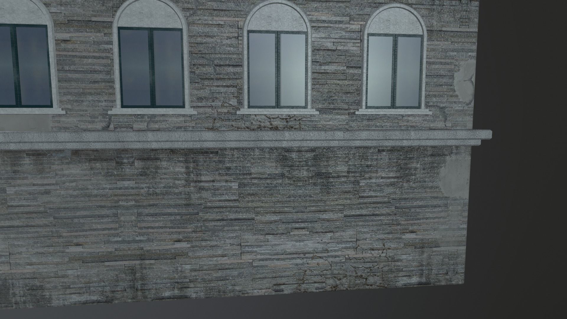 Building European v01 Low-poly 3D model_8