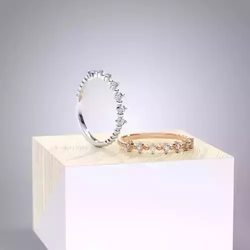 WEDDING RING STACK MY026