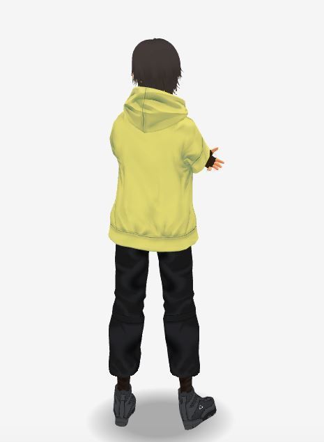 2 Cute Anime characters collection g7 Low-poly 3D model_6