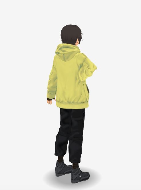 2 Cute Anime characters collection g7 Low-poly 3D model_14