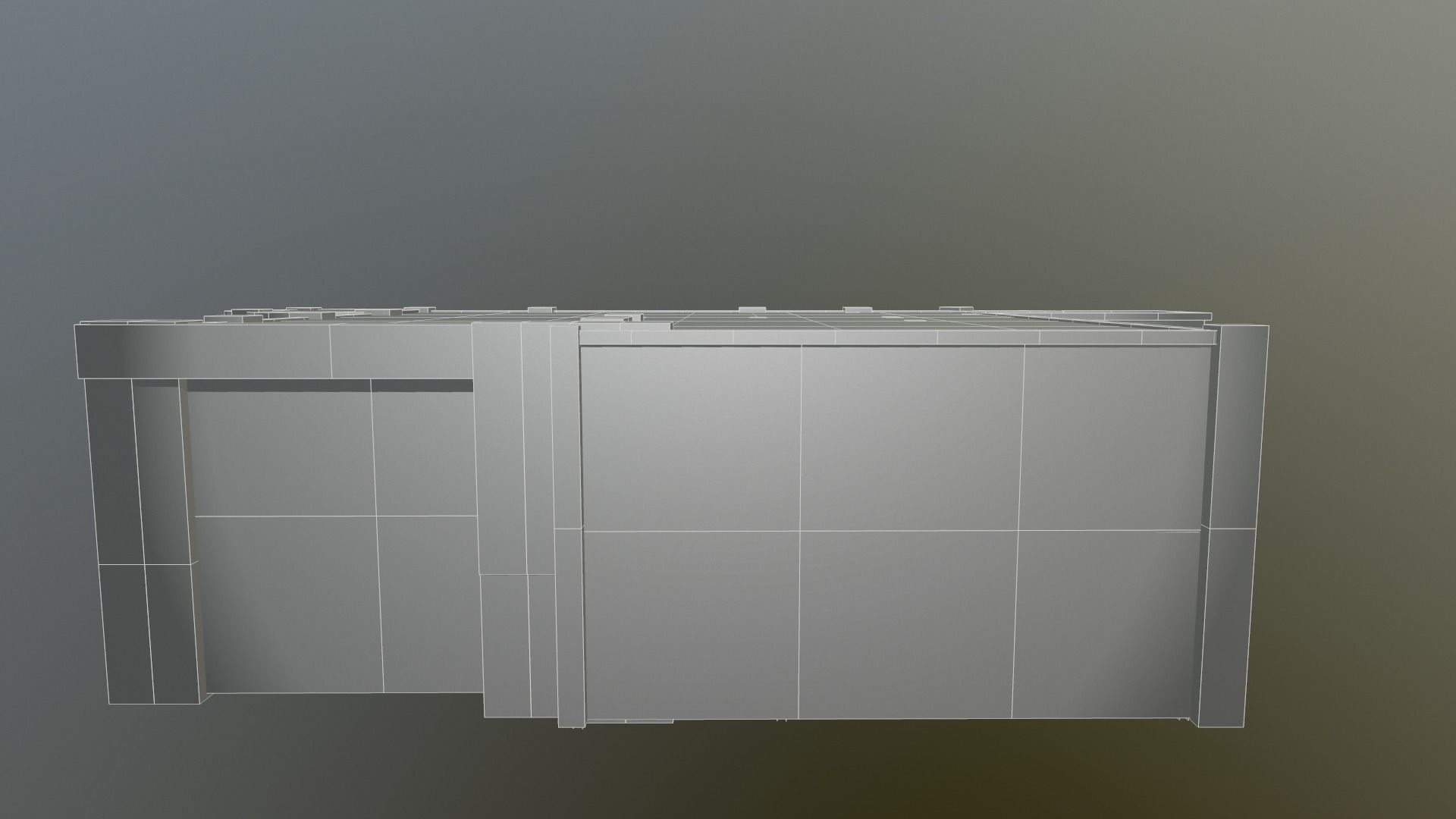 Building Old v2 Low-poly 3D model_14