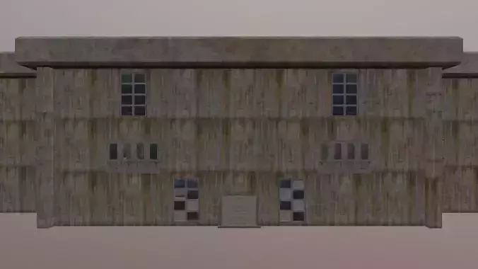 Building Old v3 Low-poly 3D model