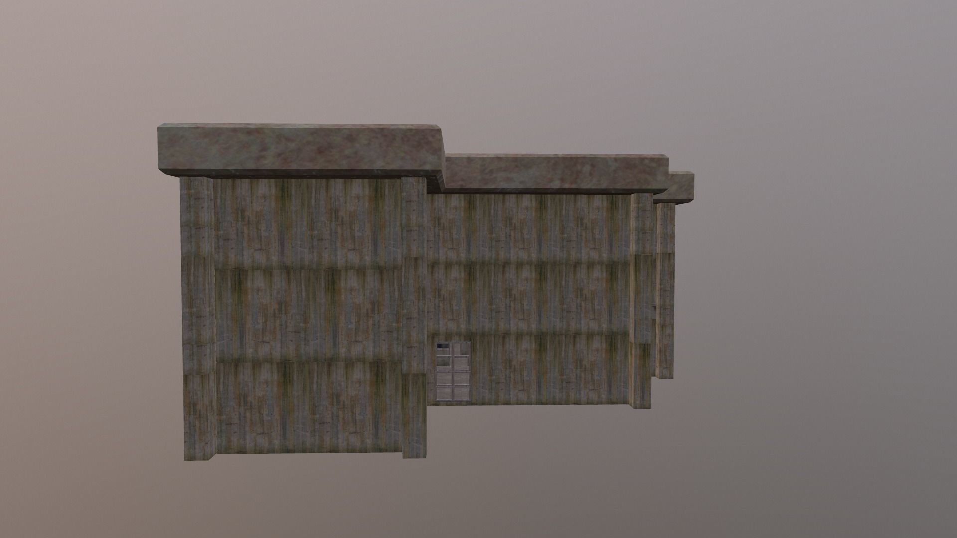 Building Old v3 Low-poly 3D model_4