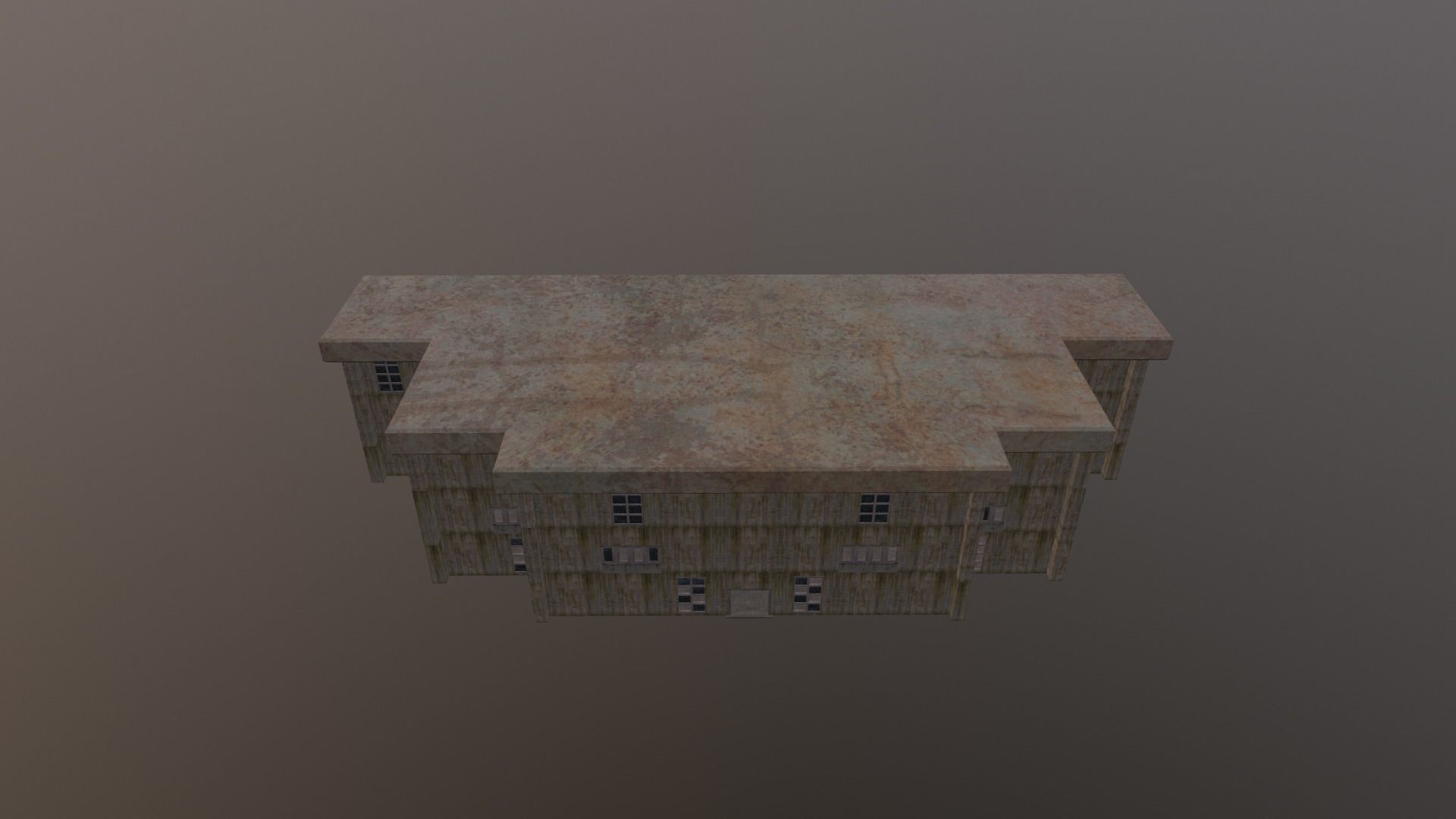 Building Old v3 Low-poly 3D model_14
