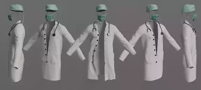 Doctor Cloth 3D model