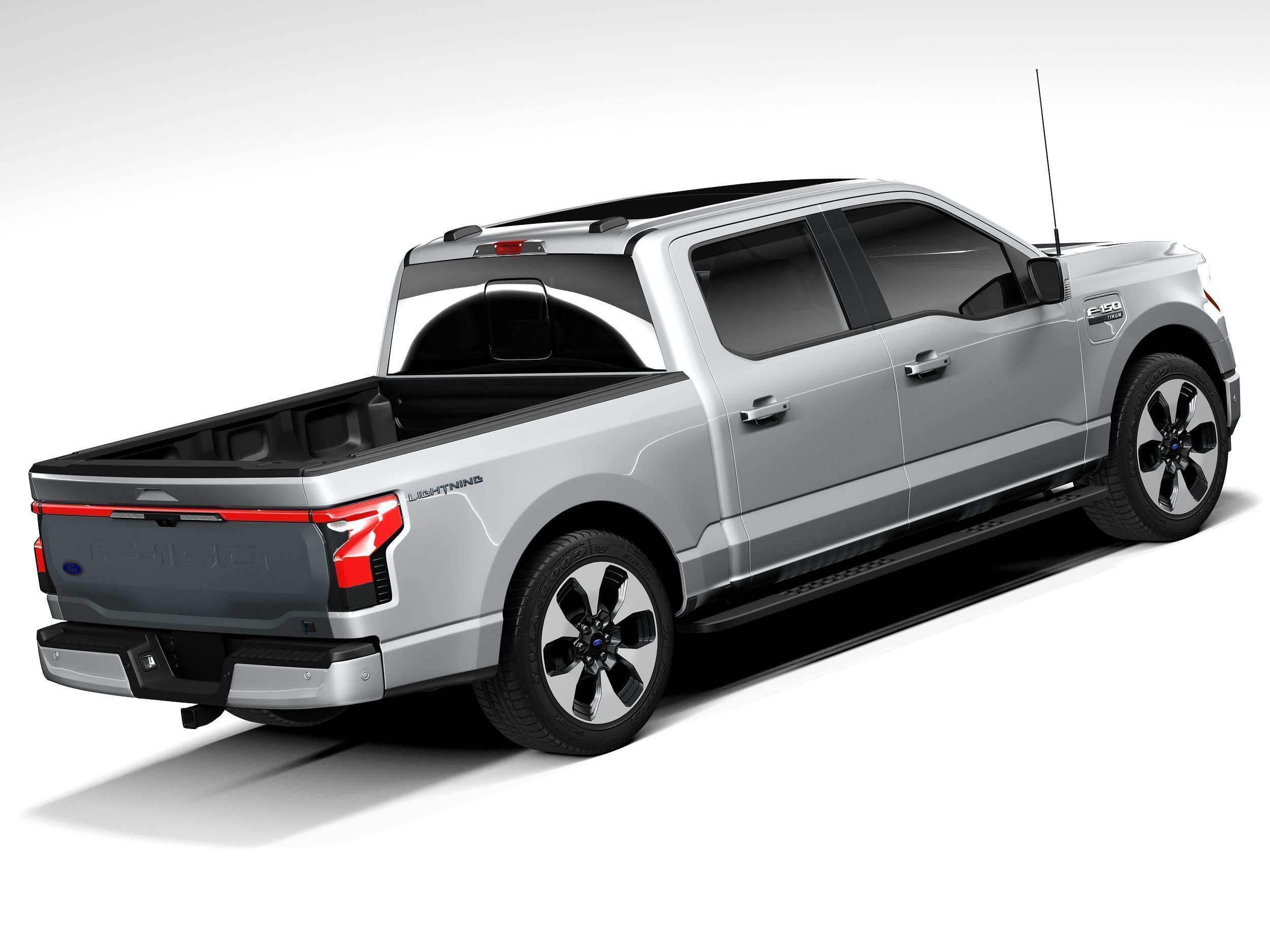 Ford F150 Lightning 2022 3D model CGTrader