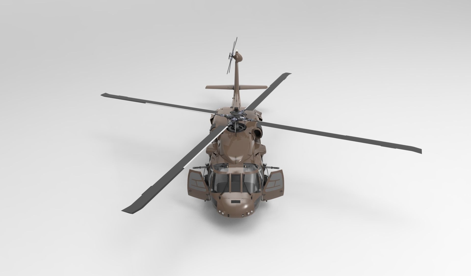 sikorsky UH-60 3D model_8