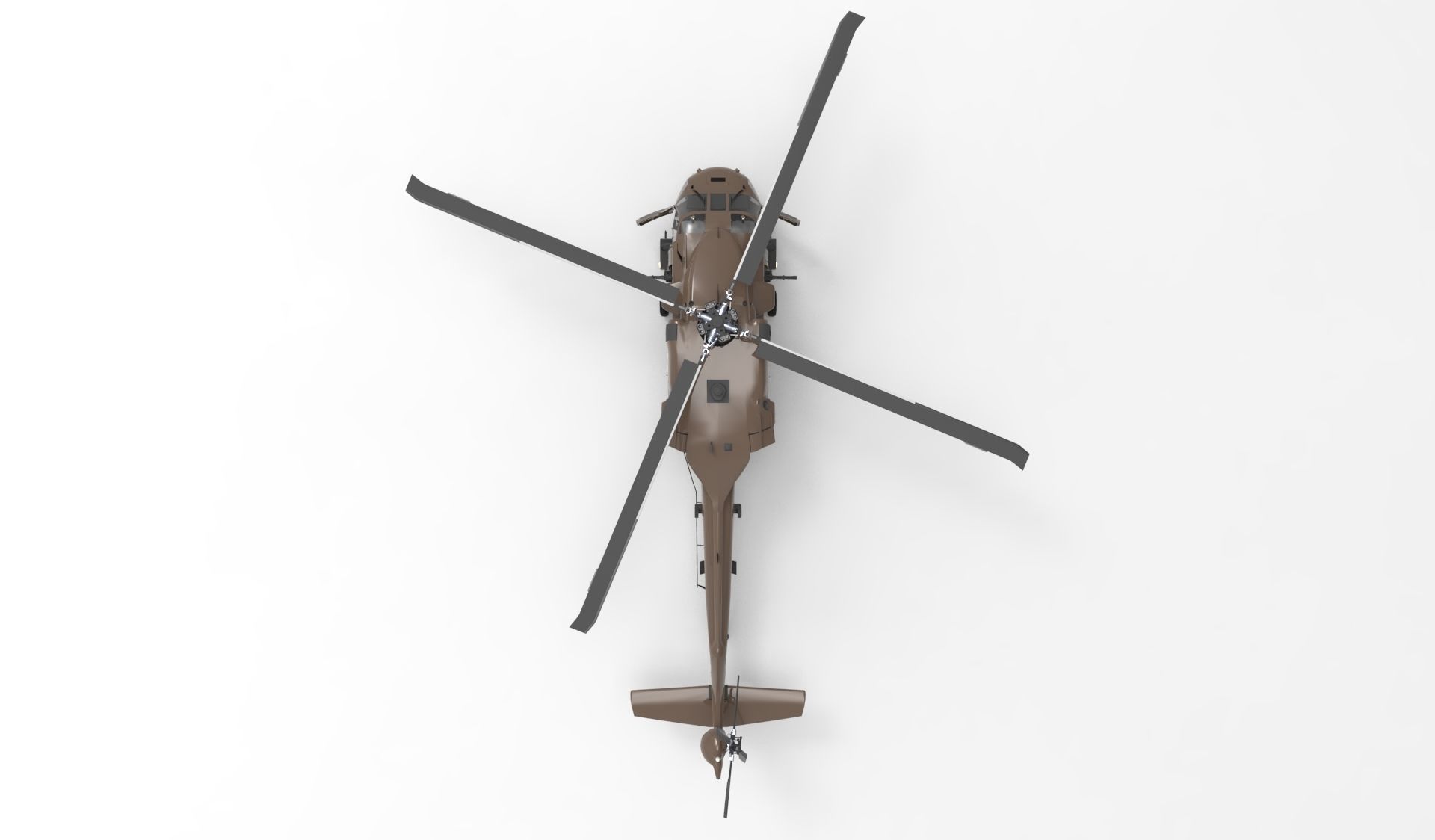 sikorsky UH-60 3D model_5