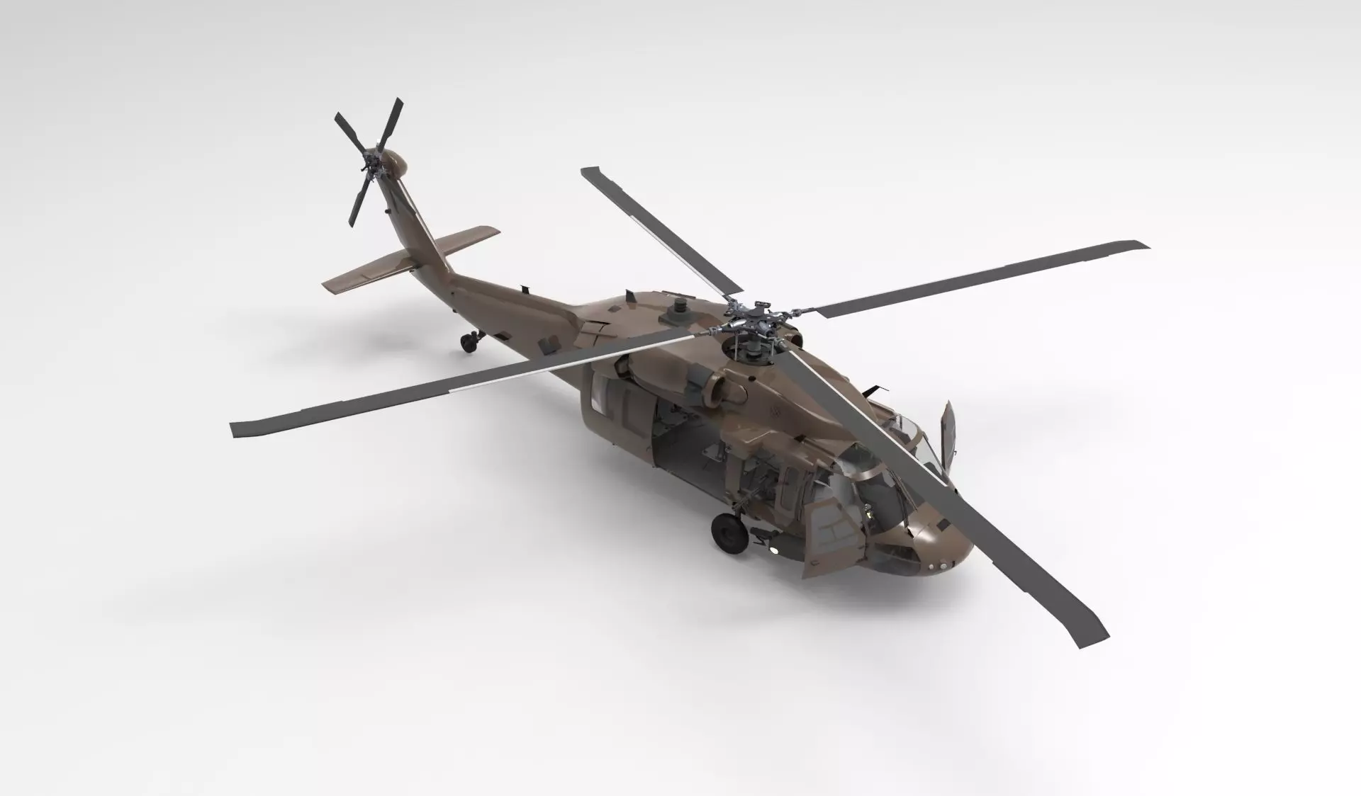sikorsky UH-60 3D model_0