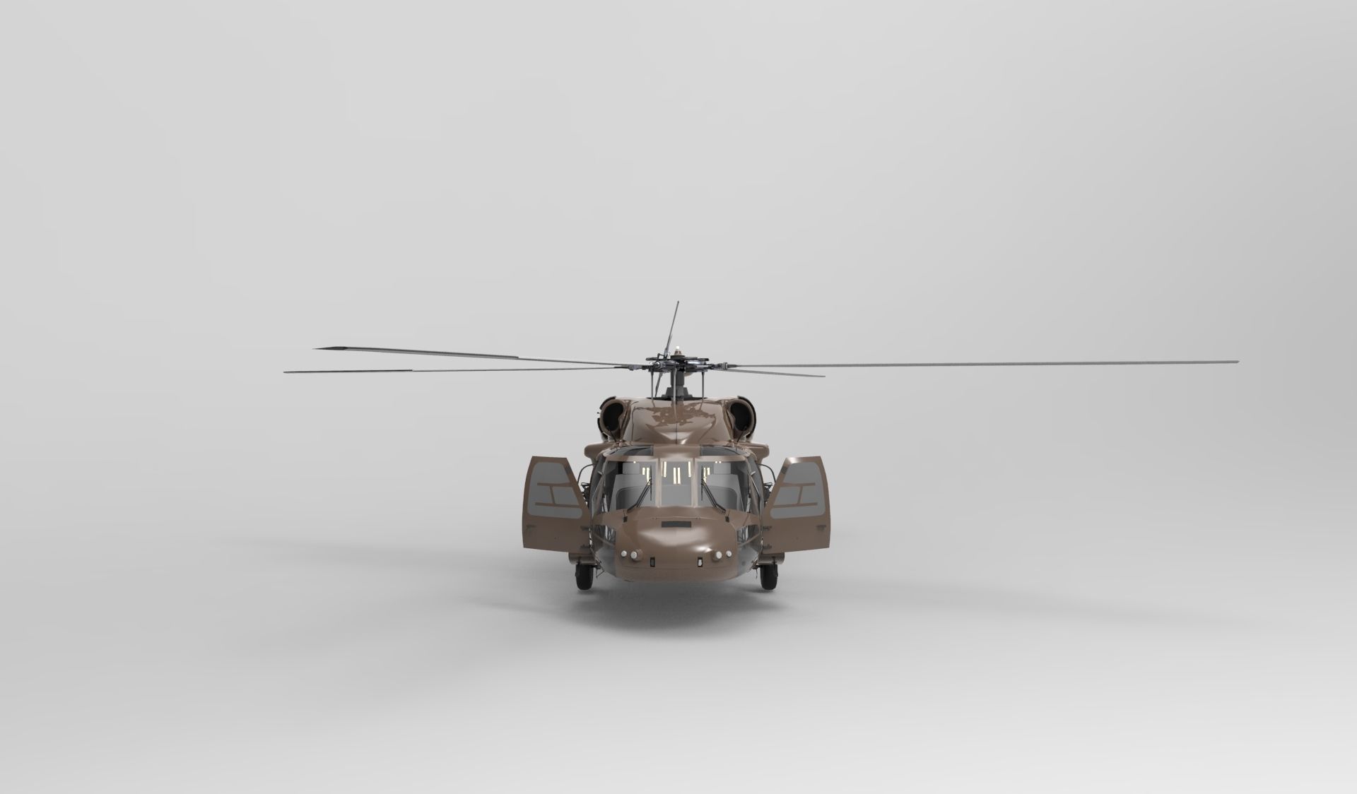 sikorsky UH-60 3D model_2