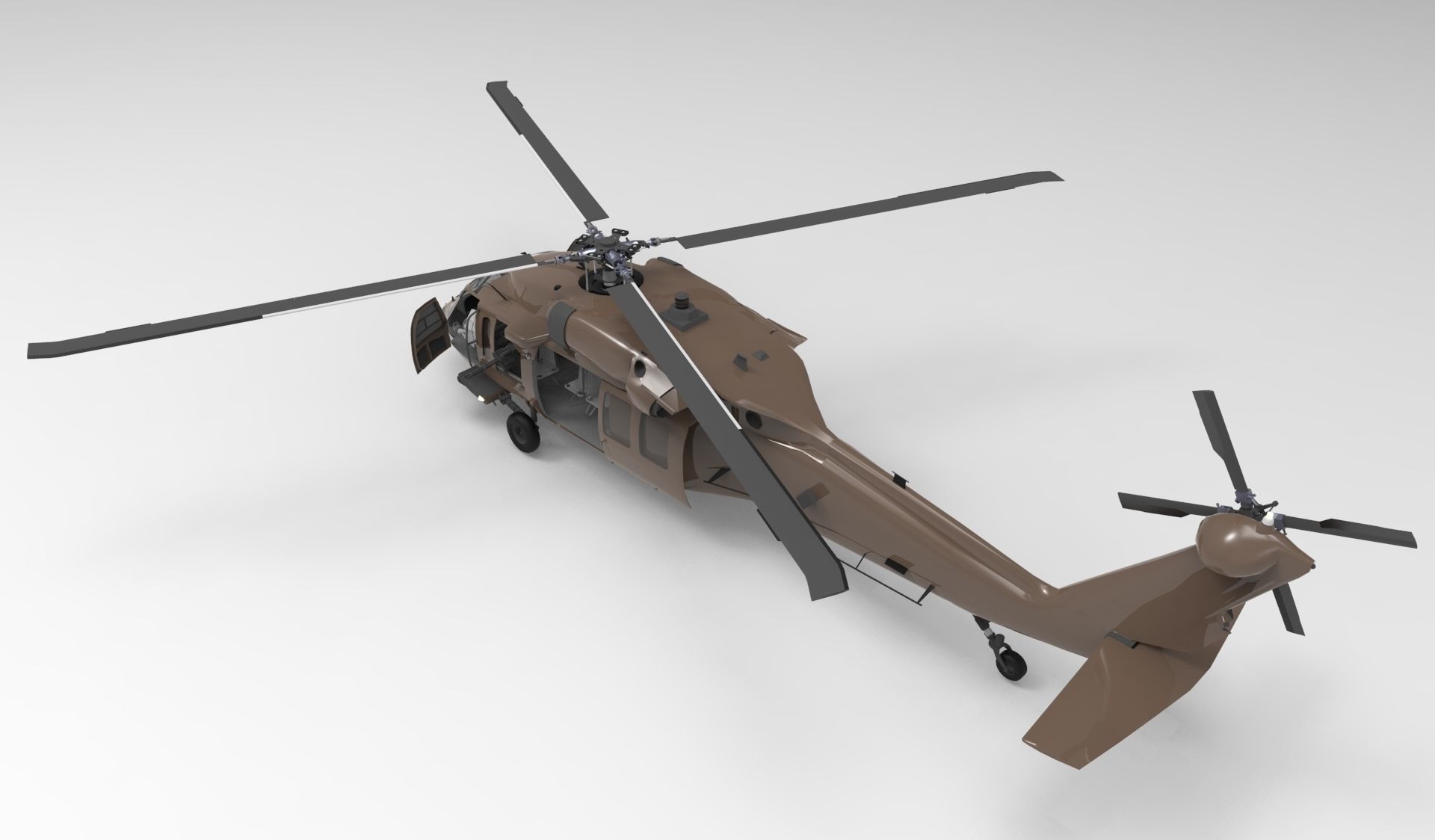 sikorsky UH-60 3D model_7