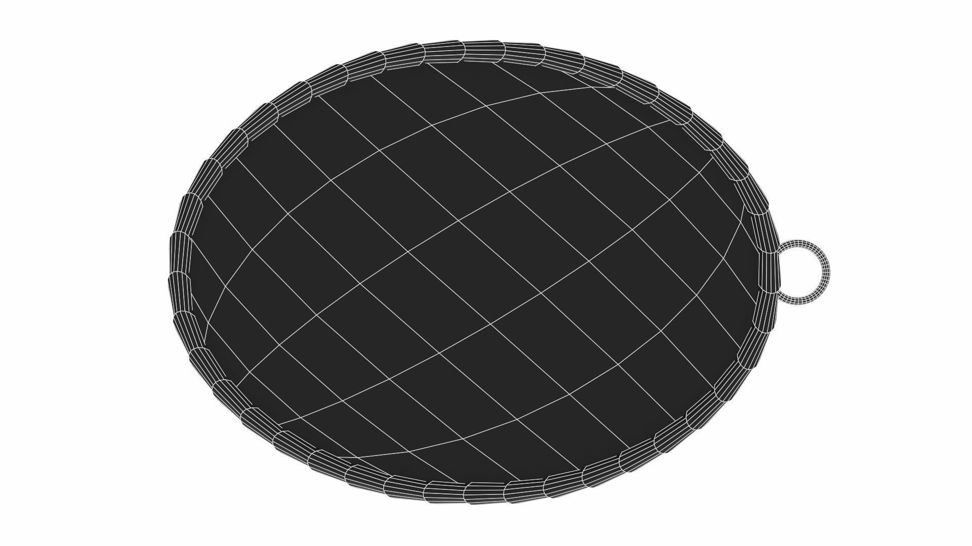 Locket with the eye of Horus  3D model_10