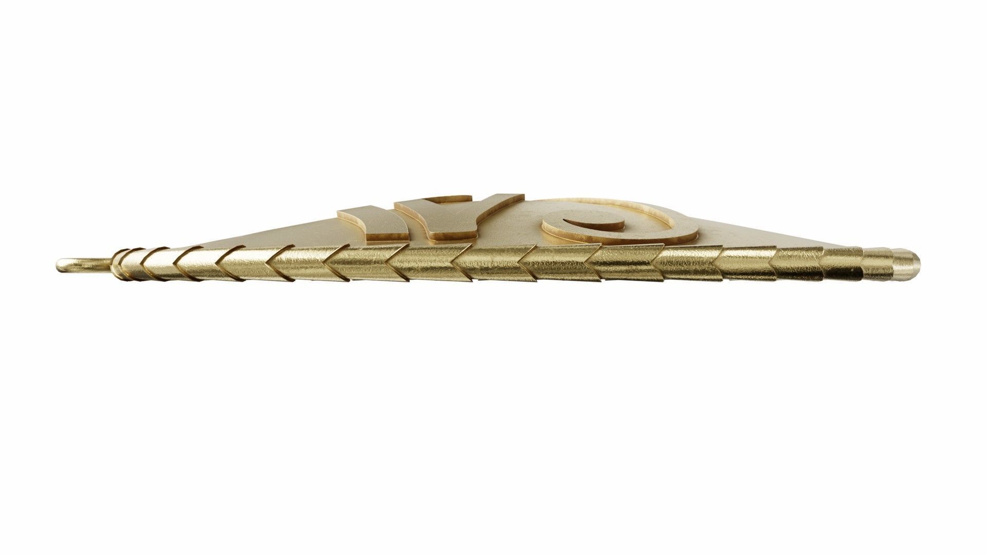 Locket with the eye of Horus  3D model_5