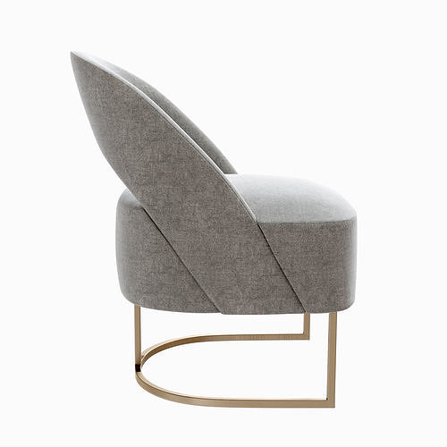 Alma Armchair Hugues Chevalier 3D model 2