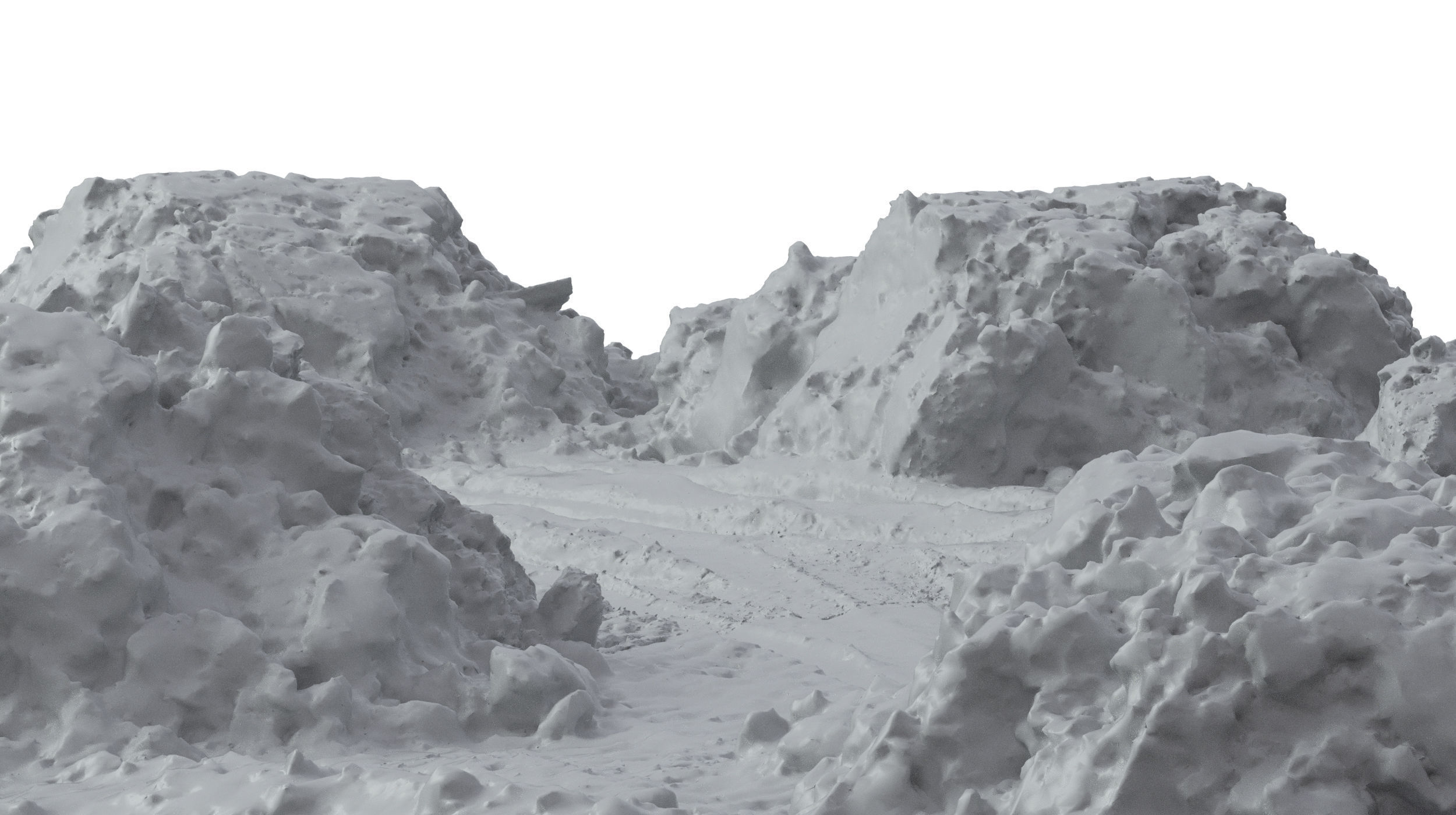 Dirt Construction Site Scan 3D model_14