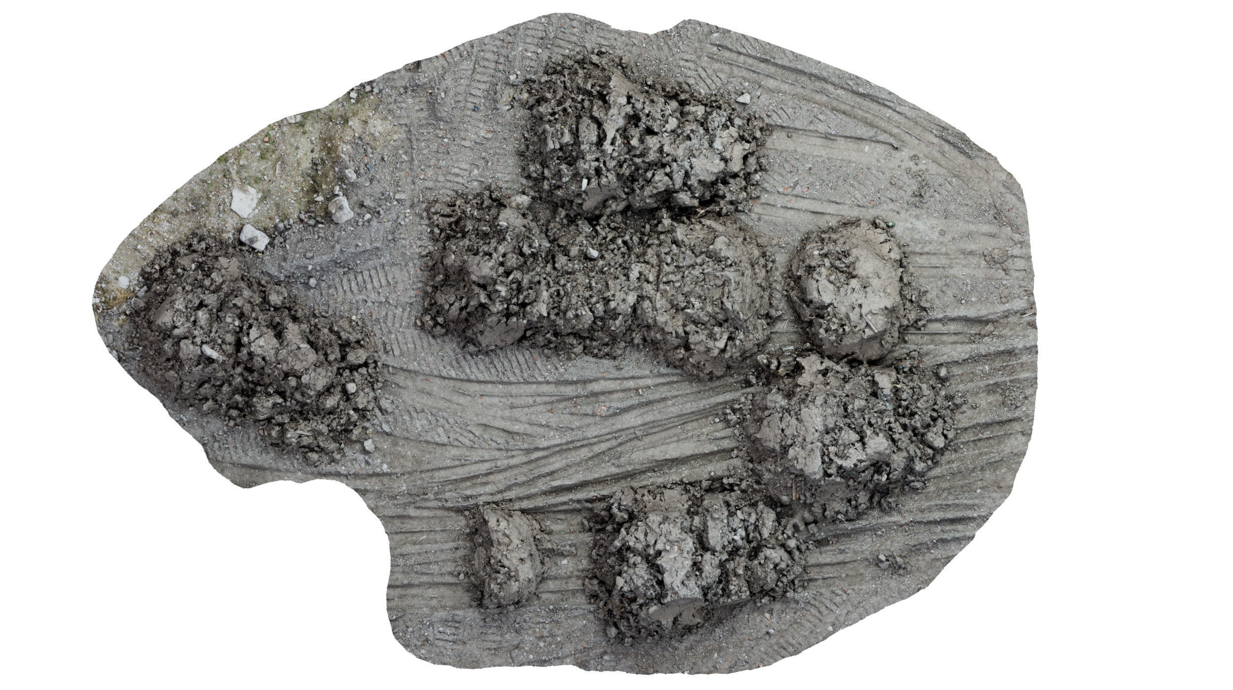 Dirt Construction Site Scan 3D model_7