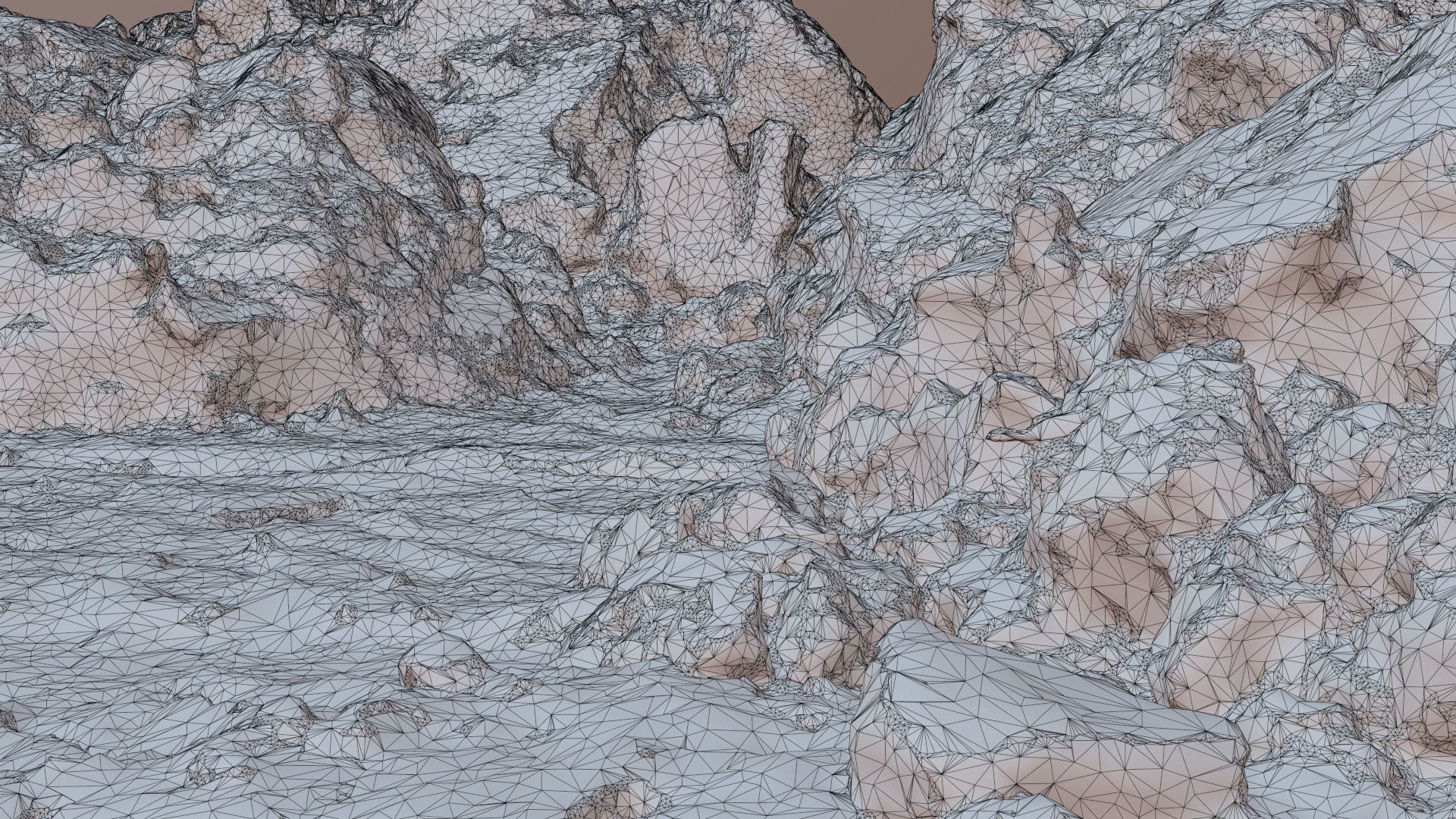 Dirt Construction Site Scan 3D model_19