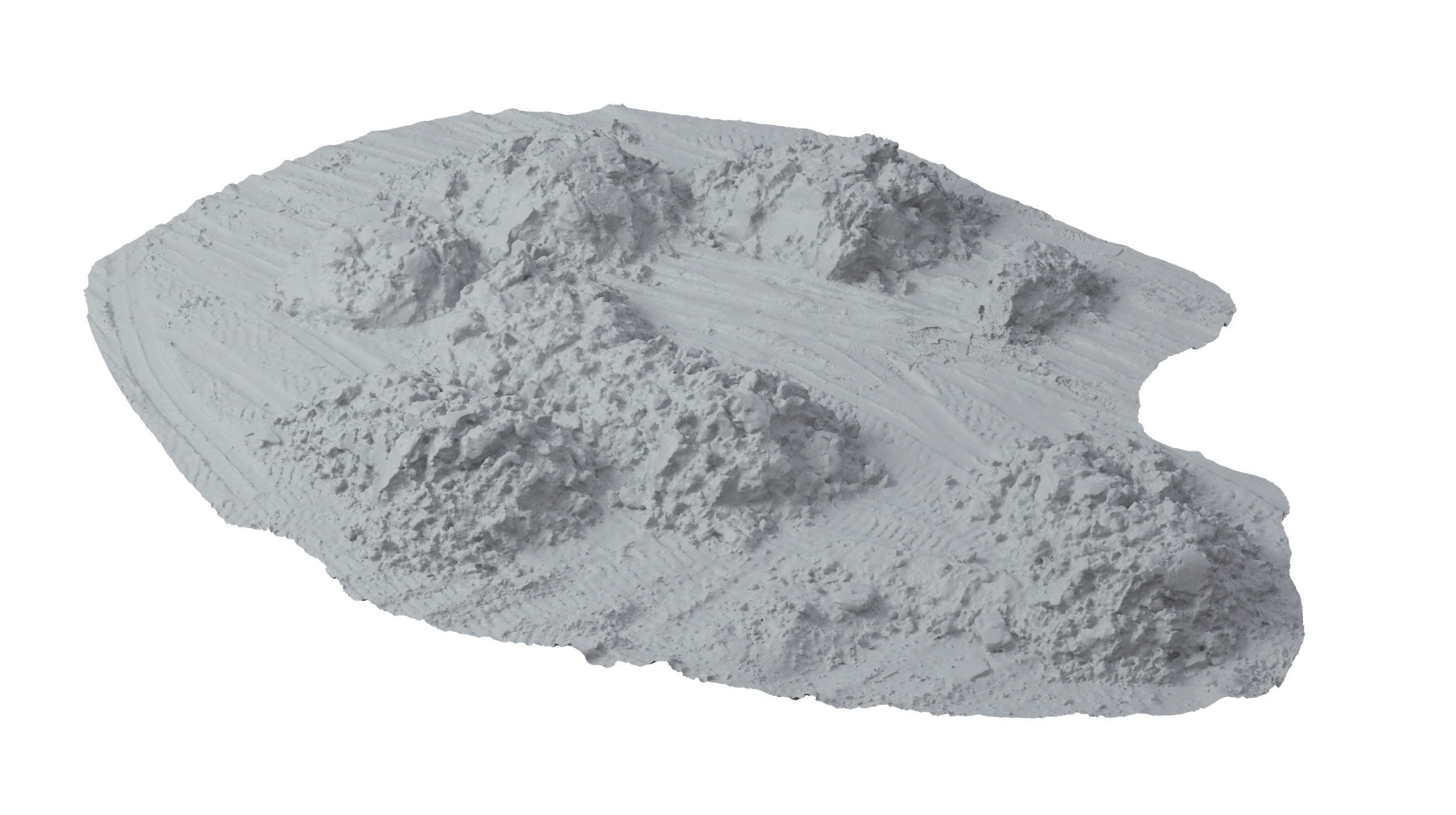 Dirt Construction Site Scan 3D model_13