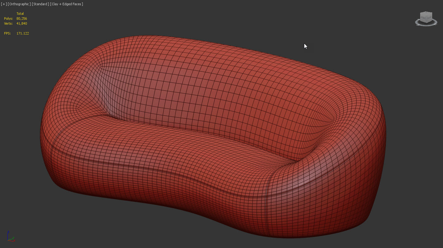 Mid Sofa C by Pierre Paulin 3D model_11