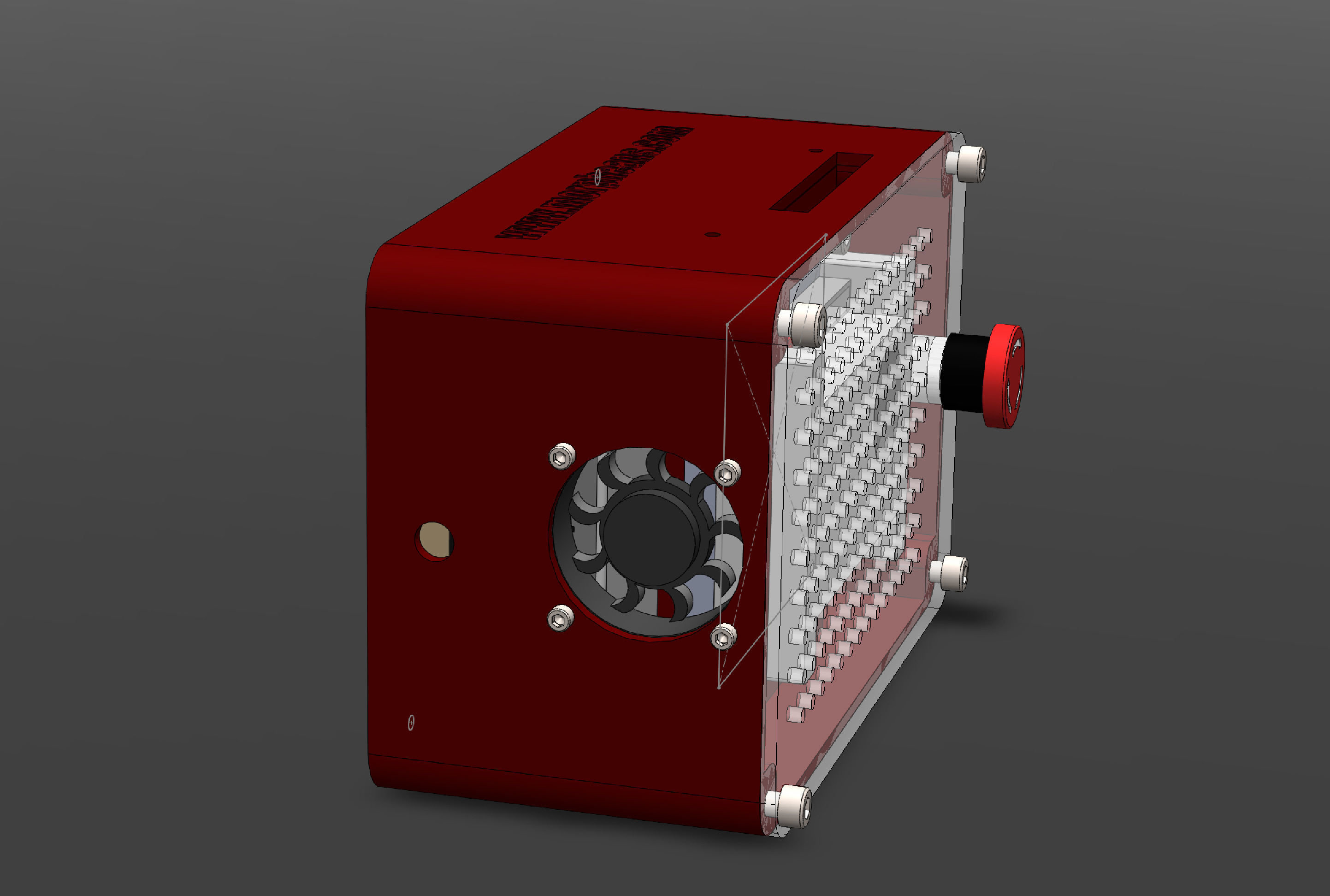 3018 CNC printable enclosure 3D print model_4