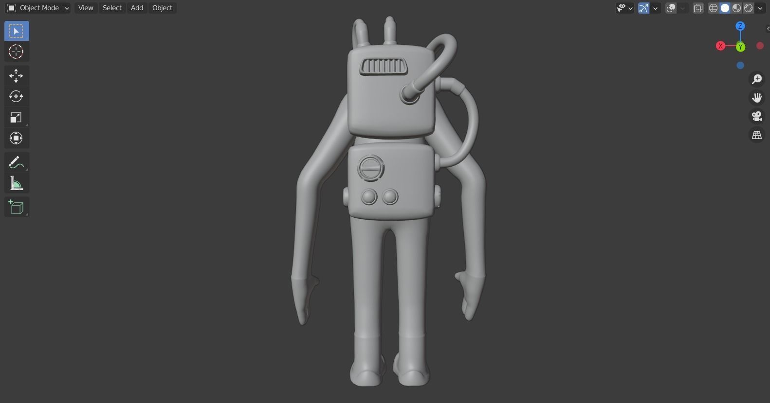 Monster inc - CDA agent 1 rigged 3D model_6
