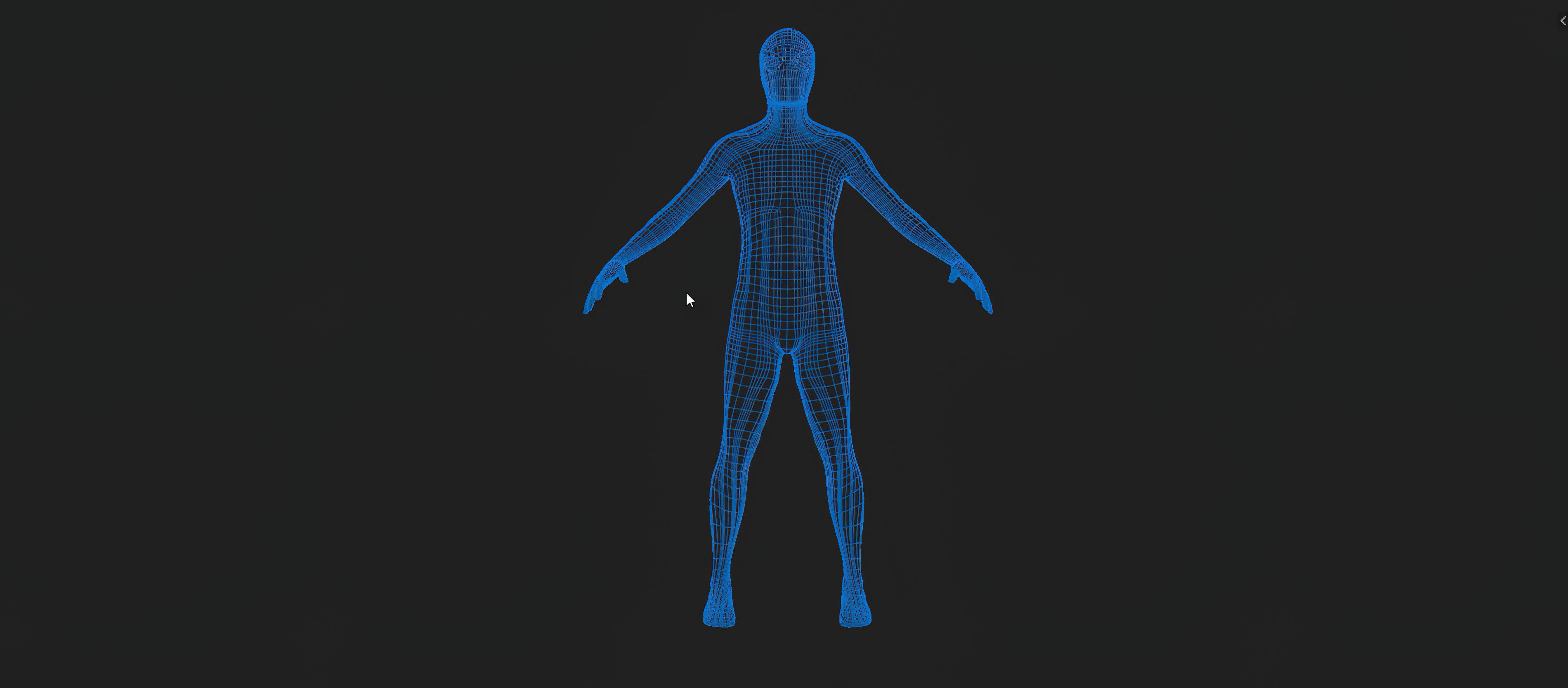 Cyber Spider Man Low-poly 3D model_7