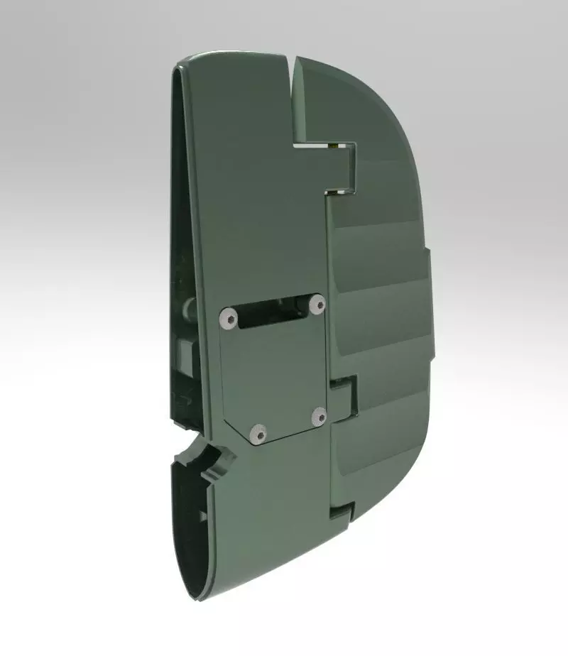 FW-152 Rudder Upgrade - Servo-Ready Replacement STL 3D print model