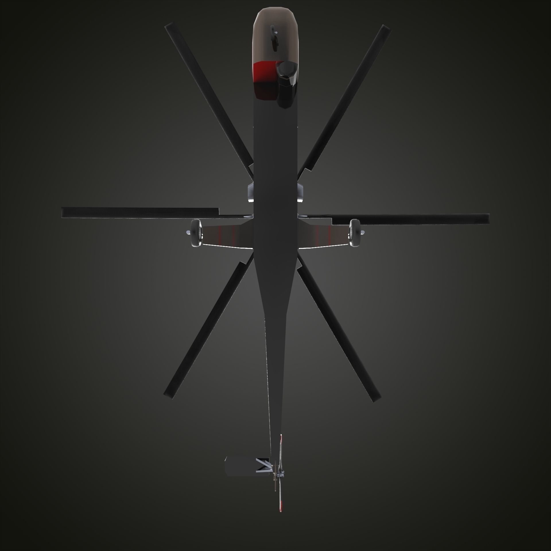  Sikorsky CH-54 3D model_5