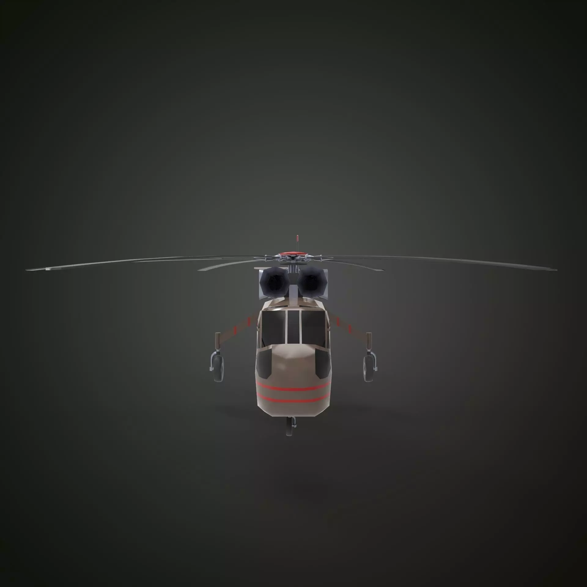  Sikorsky CH-54 3D model_0