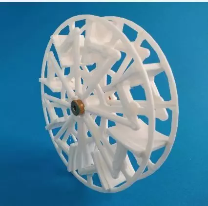 3d Printed paddle wheels kit for RC model boat 3D print model