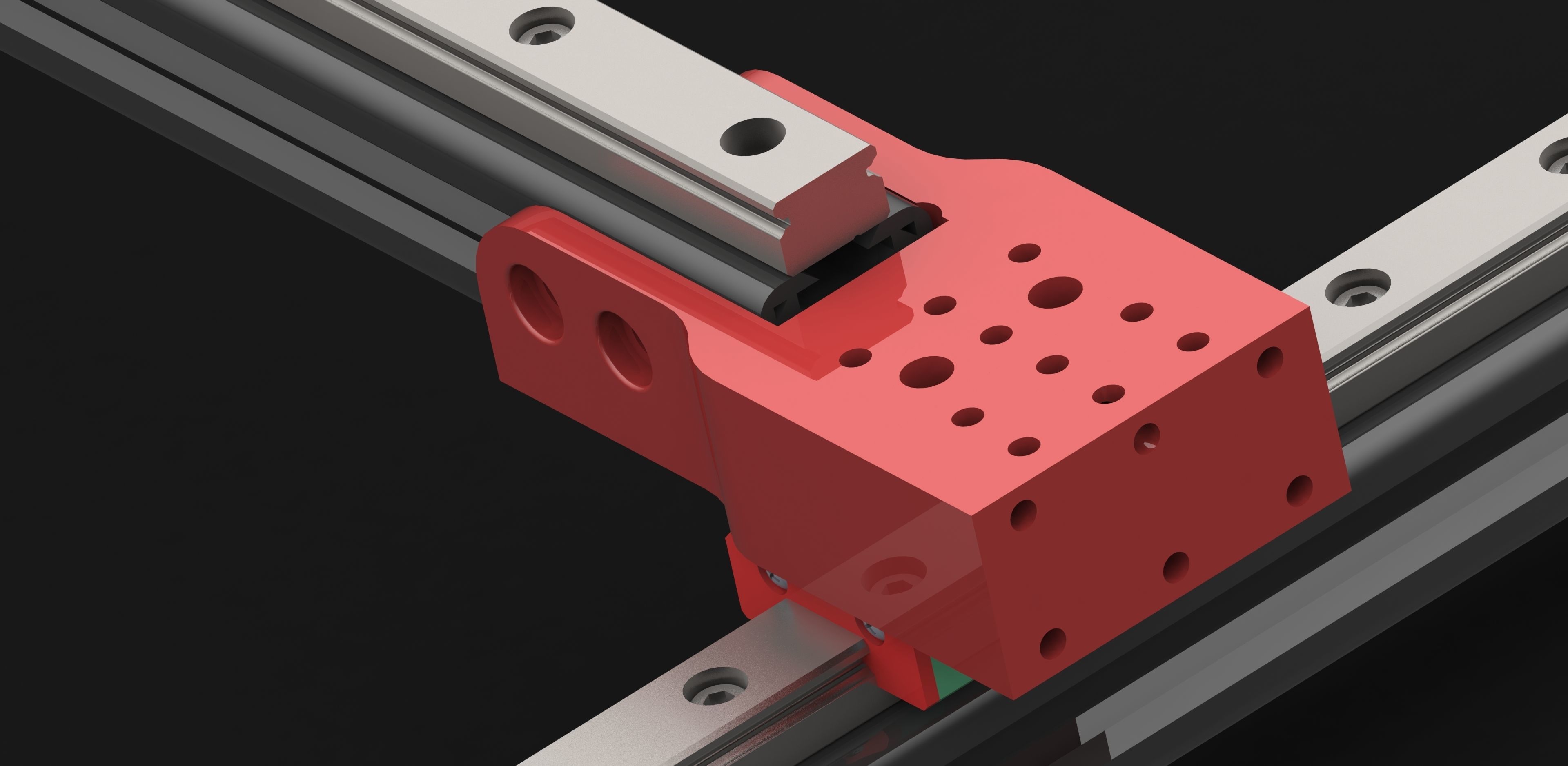 GIANT K40 prokect - All the parts to build your CO2 laser cutter 3D print model_7