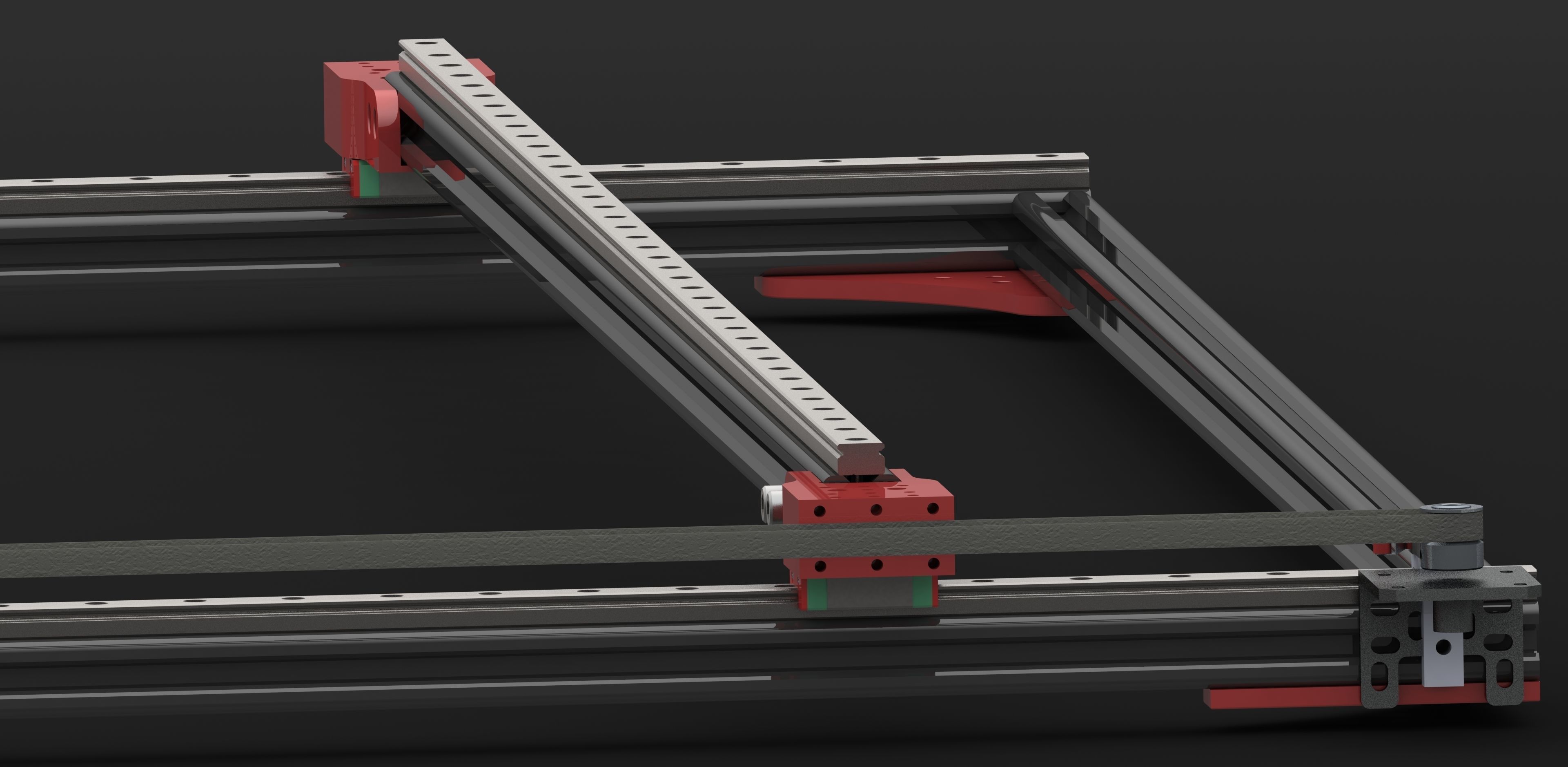 GIANT K40 prokect - All the parts to build your CO2 laser cutter 3D print model_6