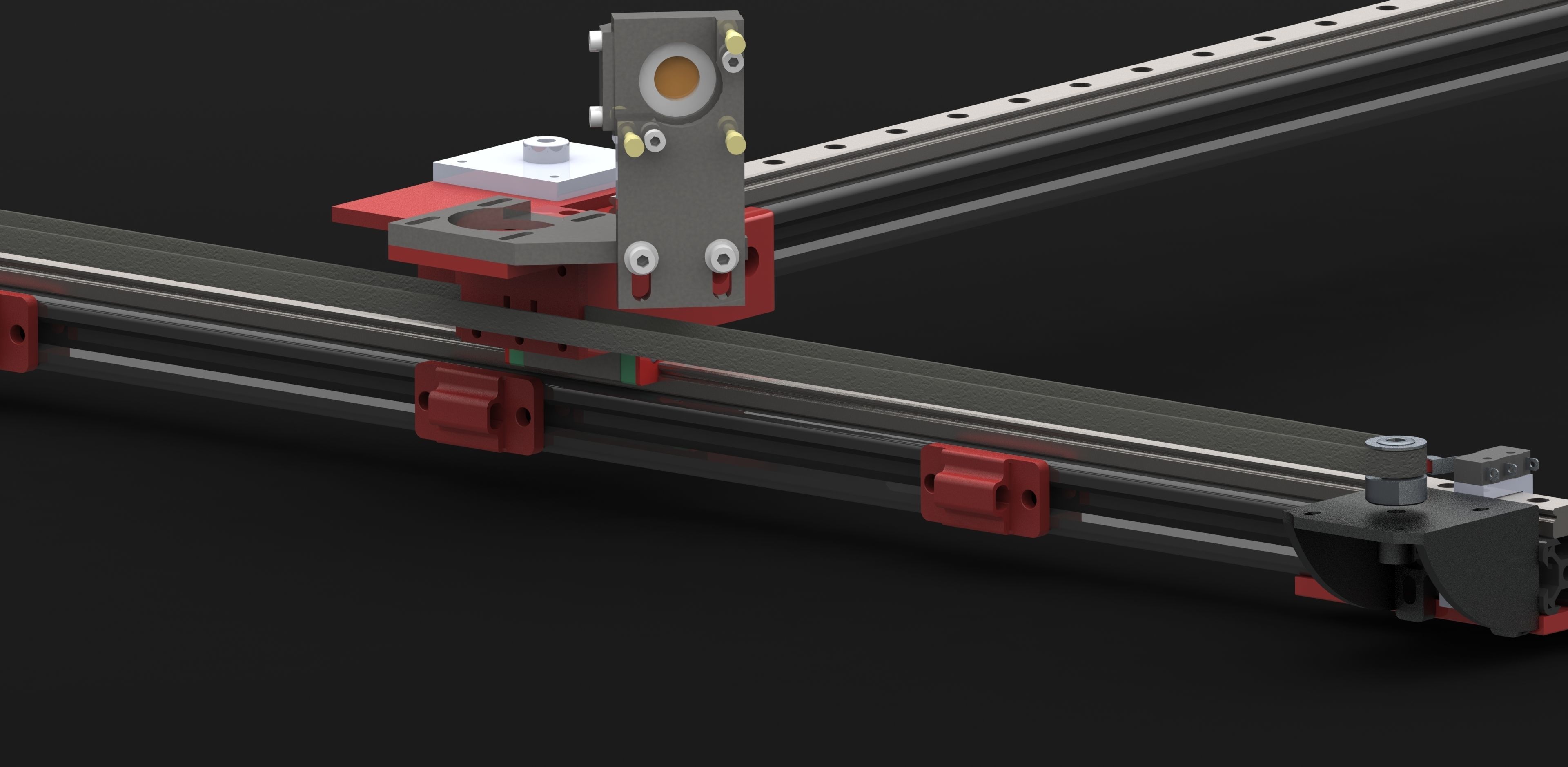 GIANT K40 prokect - All the parts to build your CO2 laser cutter 3D print model_11