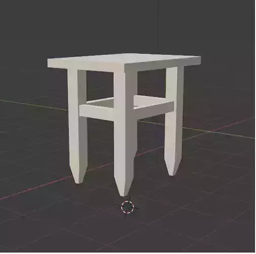 Stool side table