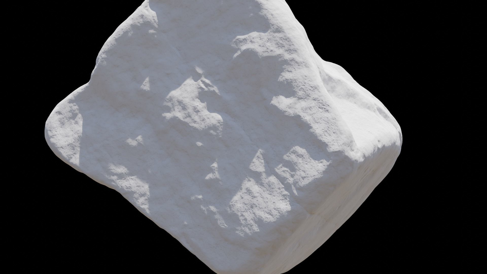 Riverbed Rock 3D model_5