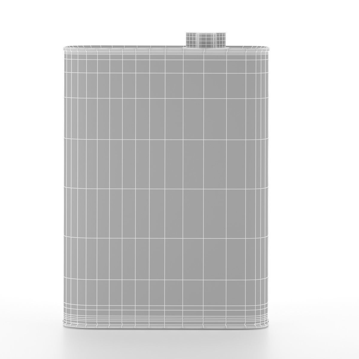 Motor oil canister 3D model_1