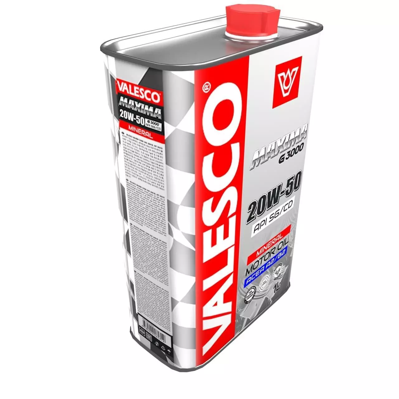 Motor oil canister 3D model_0