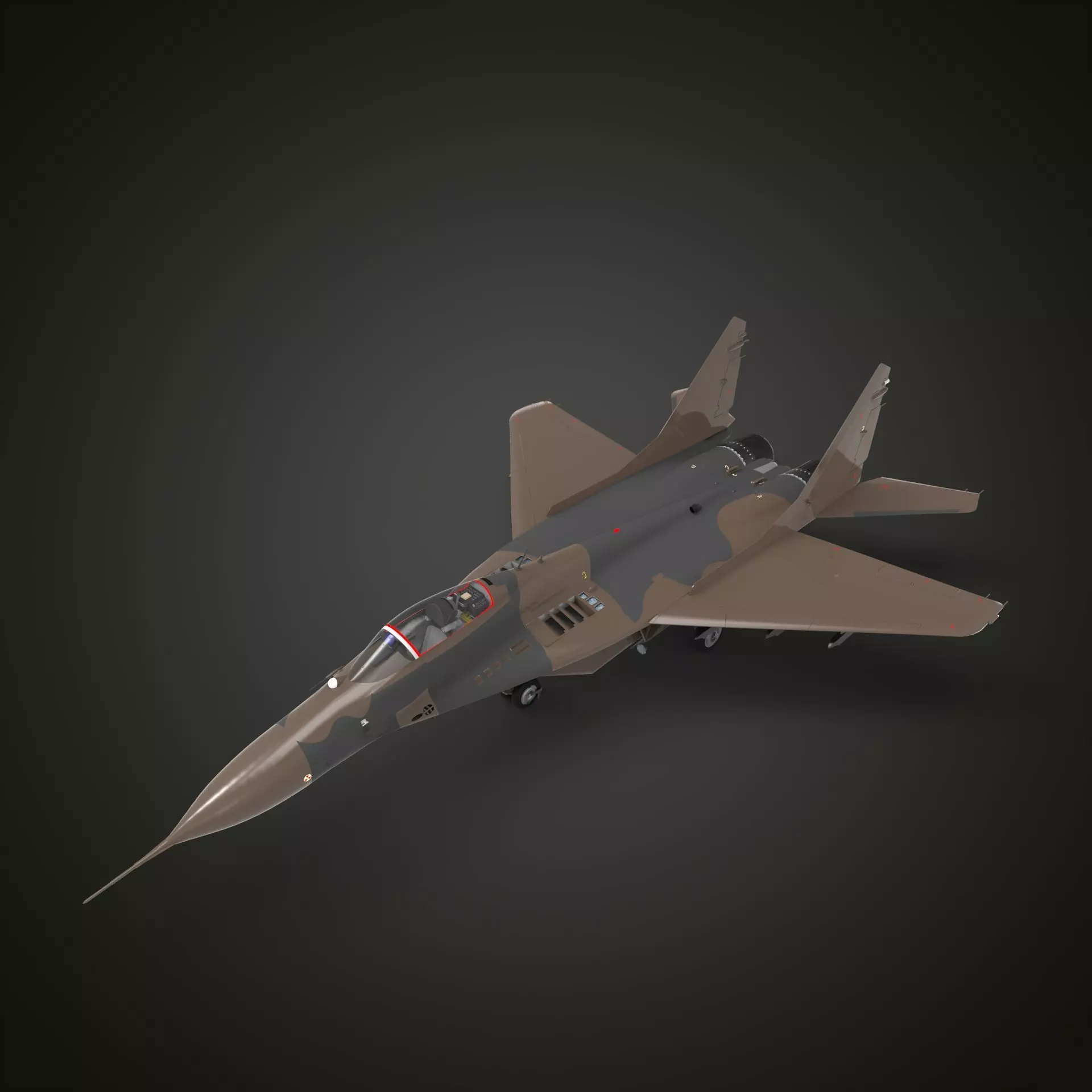 Mikoyan MiG-29 3D model_0