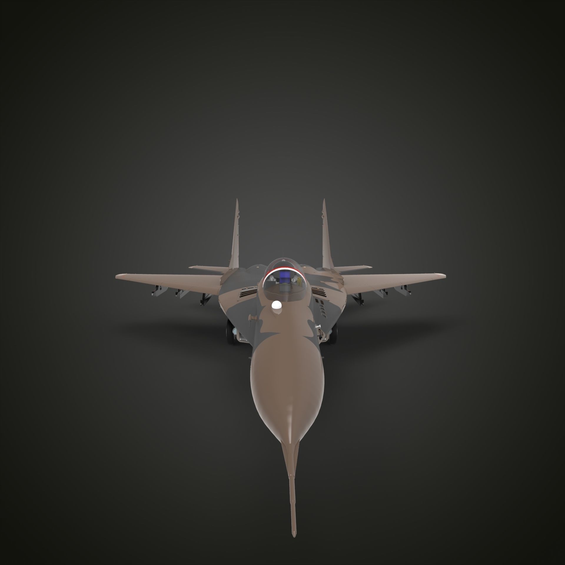 Mikoyan MiG-29 3D model_3