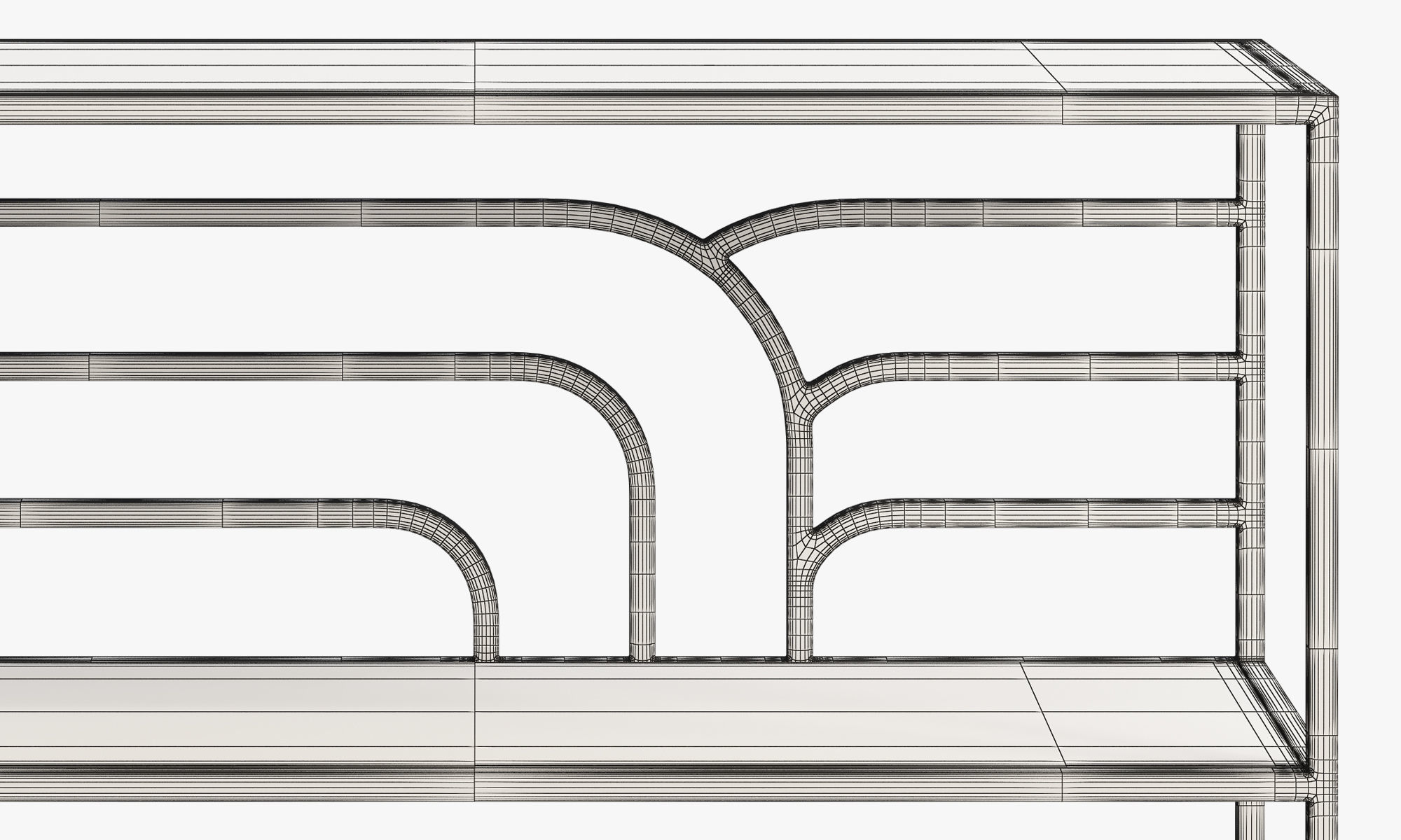 Joybird Samara Console Table 3D model_7
