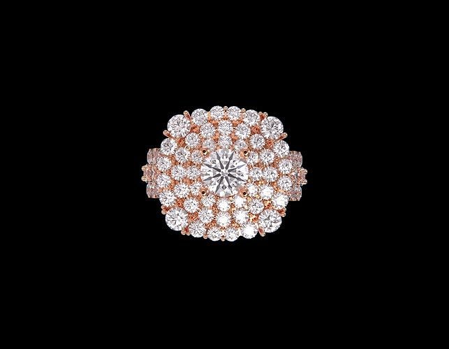 Diamond Ring AAAA 3D print model