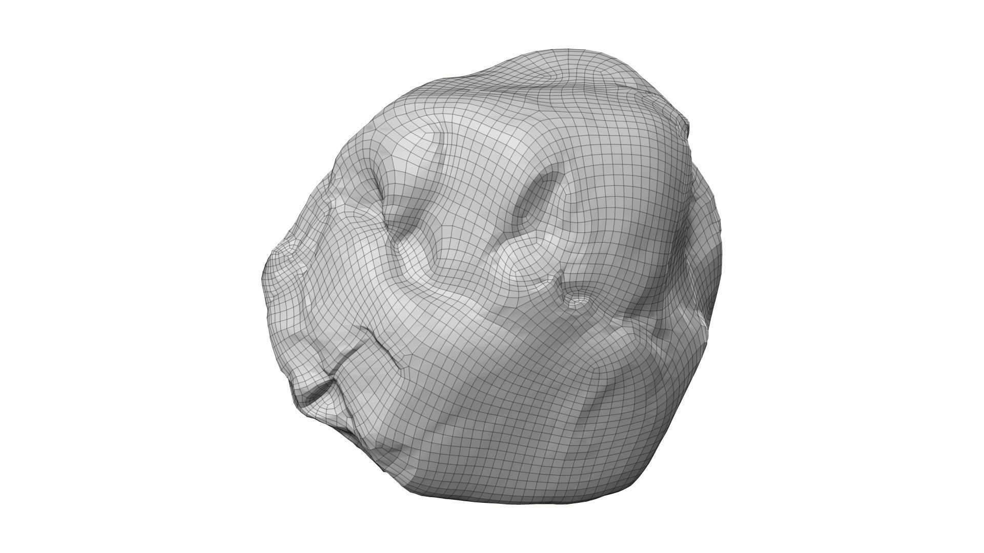 Natural Stone Raw Scanned 3D model_7