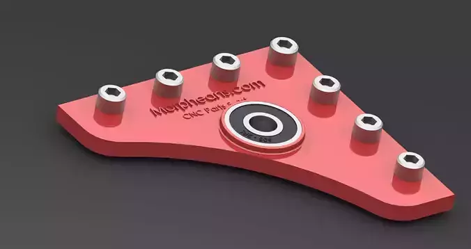 2020 aluminum extrusion corners - 5 mmm screws 3D print model