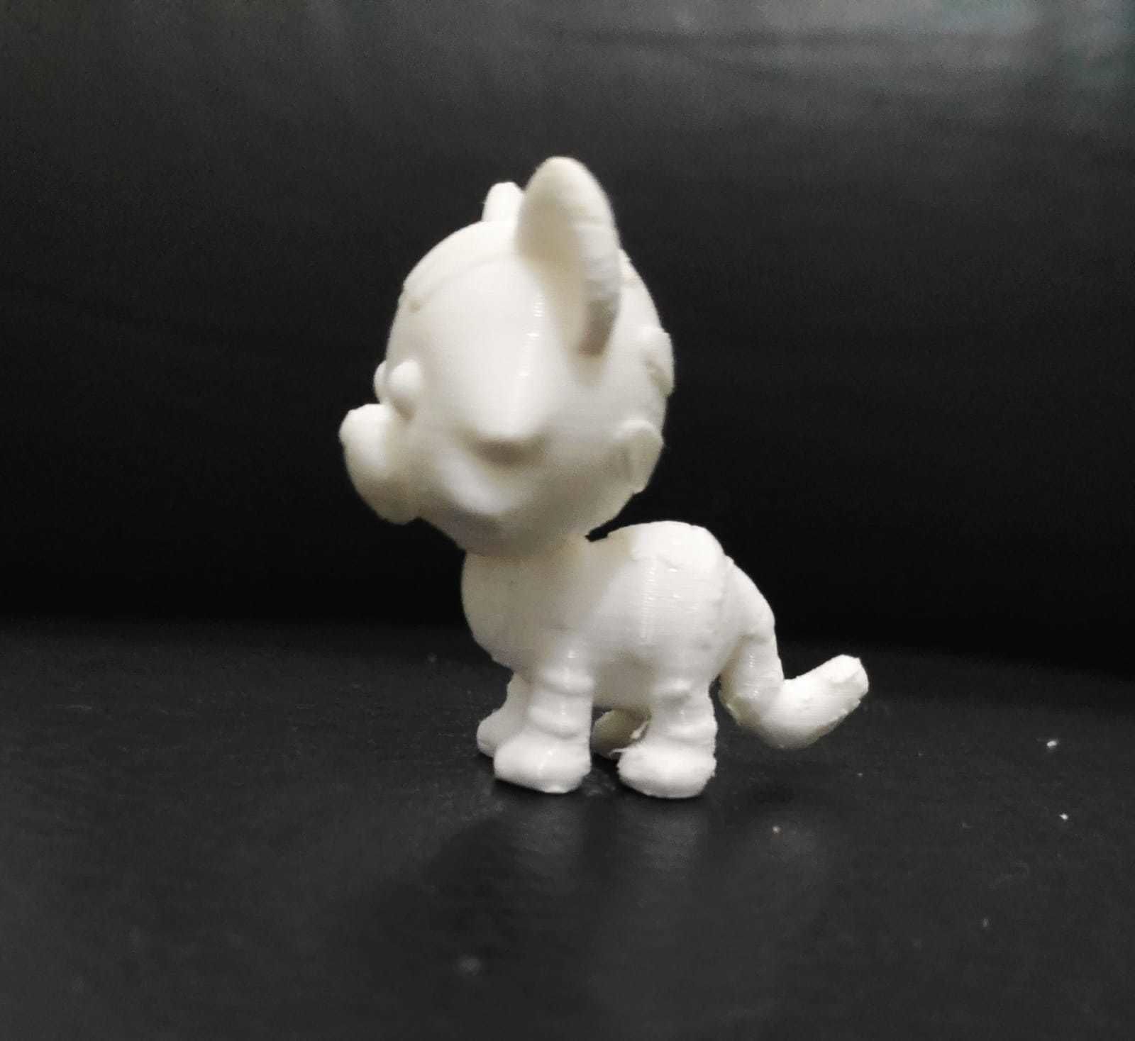 White Tiger 3D print model_4