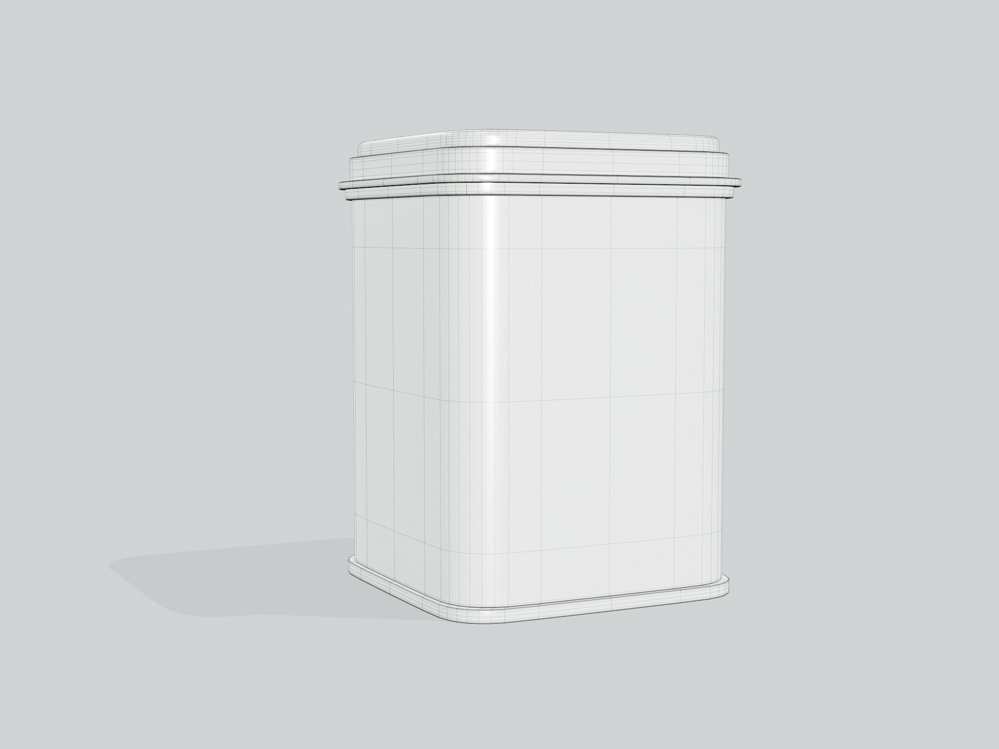 Tin Can Mock Up 3D model_4