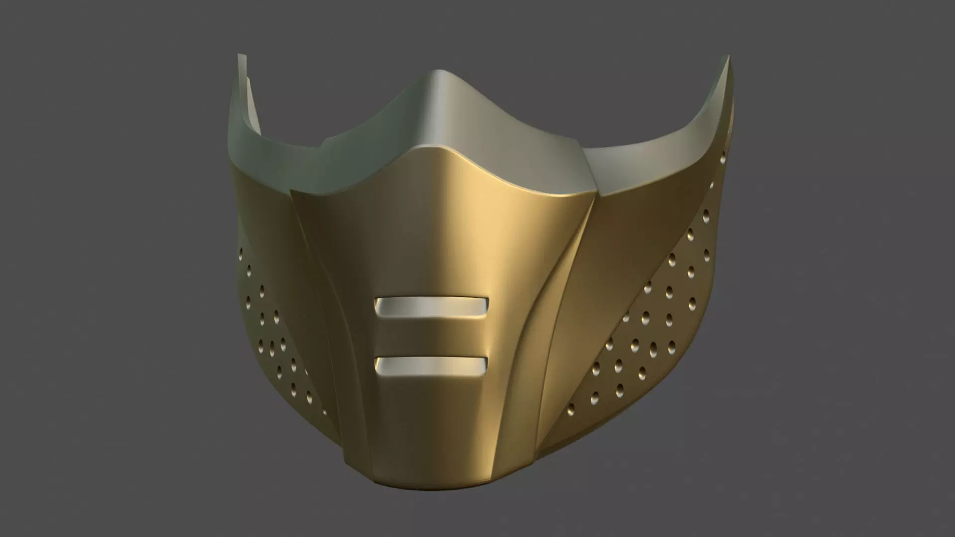 MK 11 Jade Mask for face from Mortal Kombat 11 3D print model_0